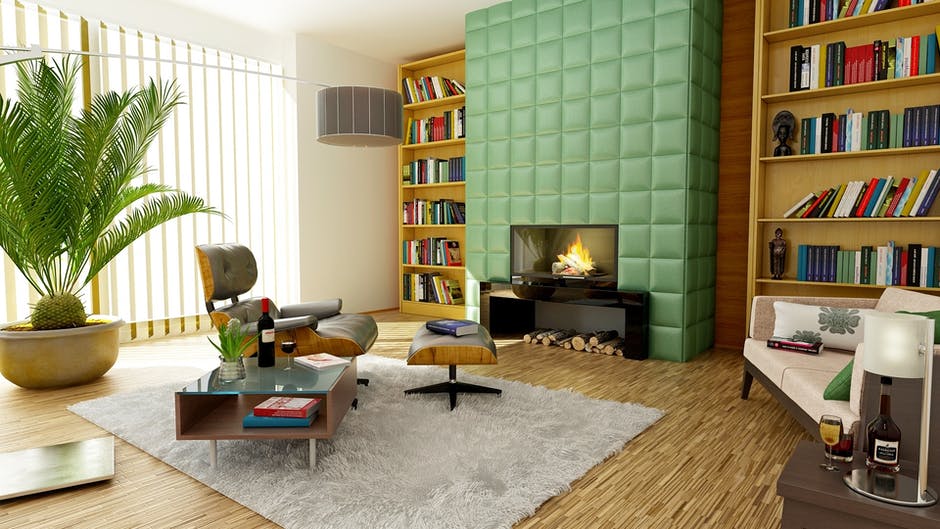 Minimulist Large Living Room Area Rug